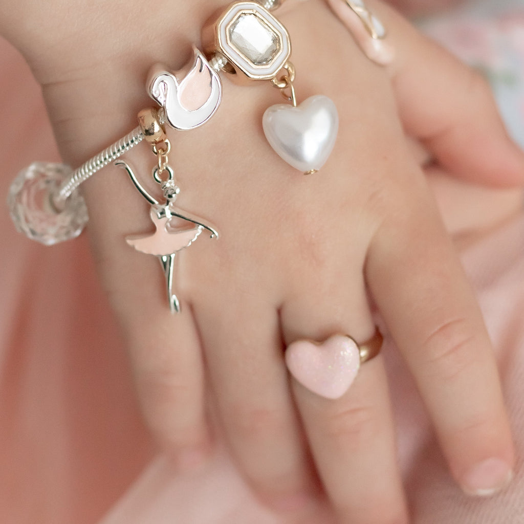 Ava Ballerina Charm Bracelet