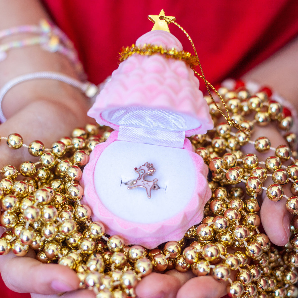 Reindeer Rng Rudolph The Red-Nosed Reindeer Ring – Lauren Hinkley Australia