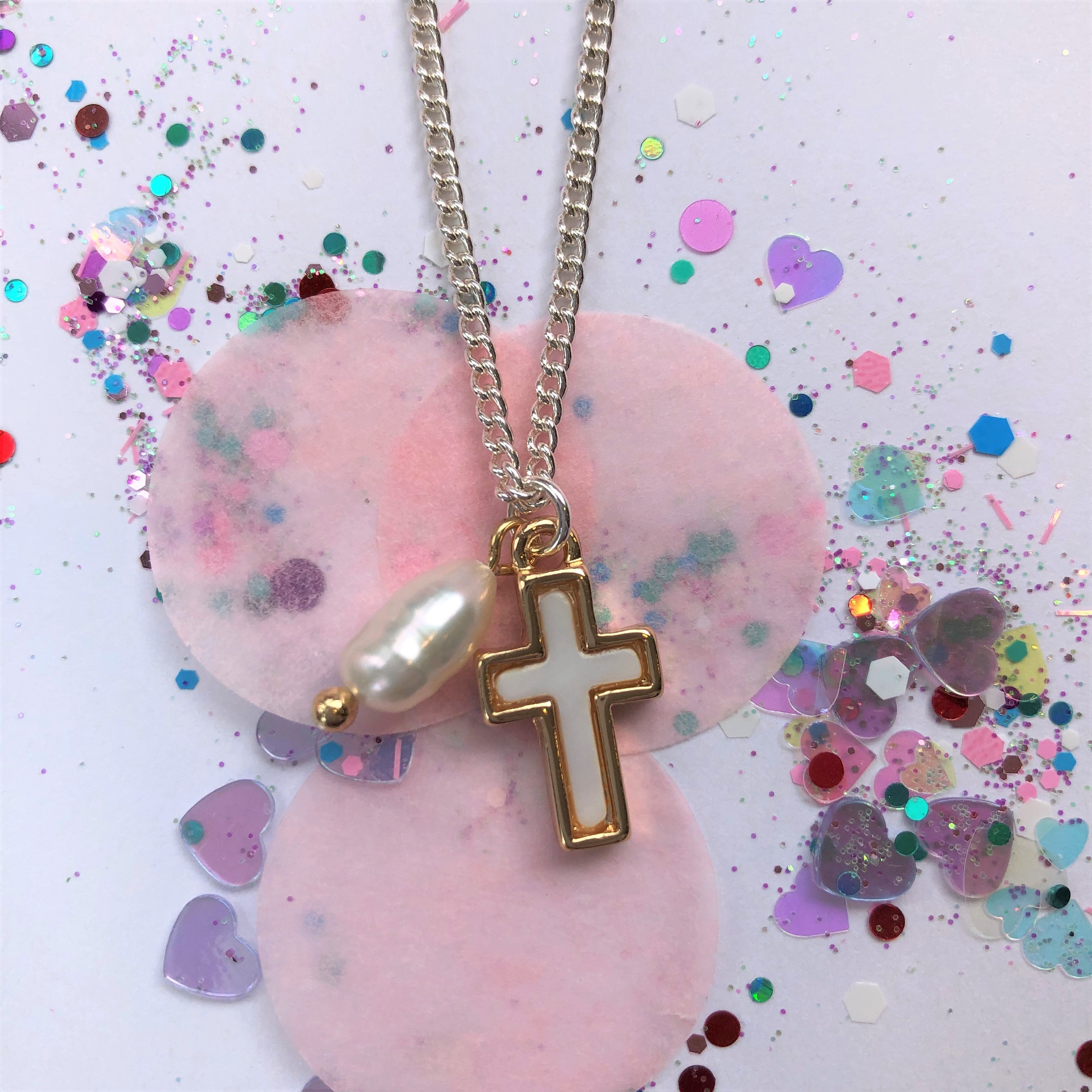 Necklace Cross Pendant Steel Stainless Chain Men Women Religious Jesus  Crucifix | eBay